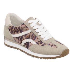 Dolce Vita Elissa Leopard Print Sneakers with White Laces Sz 8 $150 NWT